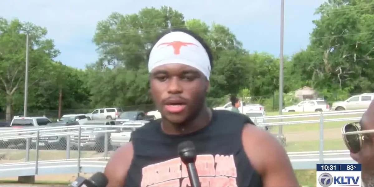 Gilmer's Ismael Camara commits to Texas, eyes state championship run