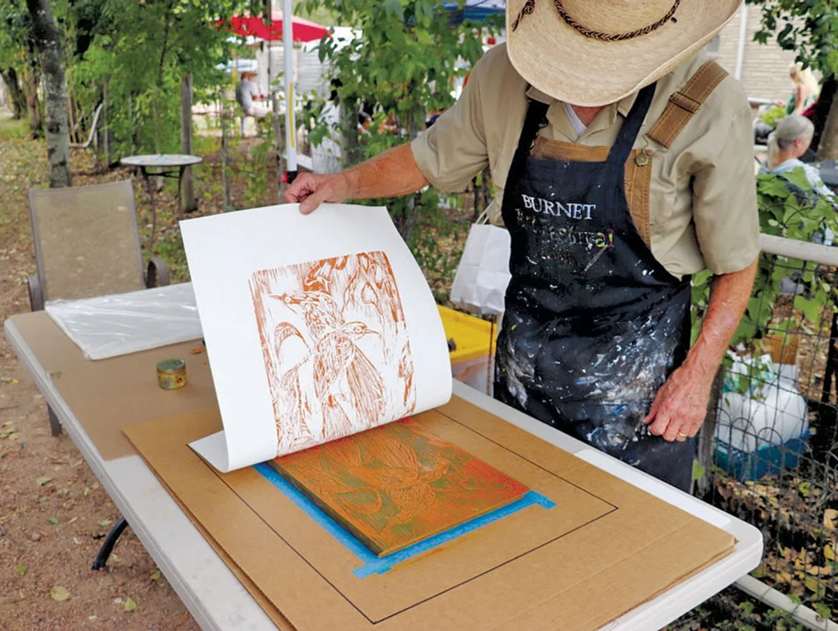 Heart meets canvas at Comfort Art Fest