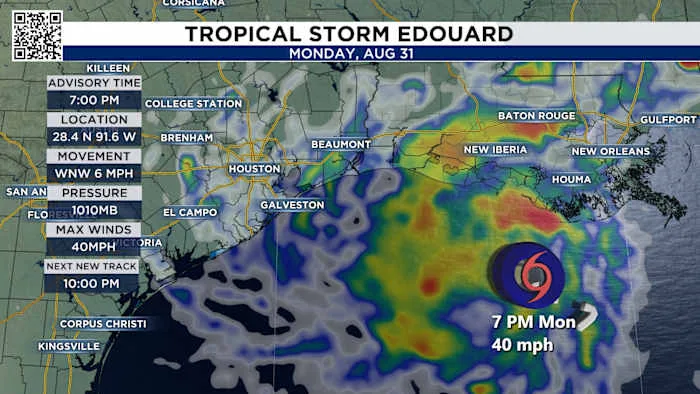 Tropical Storm Edouard: Here's the Timeline for Houston & SE Texas