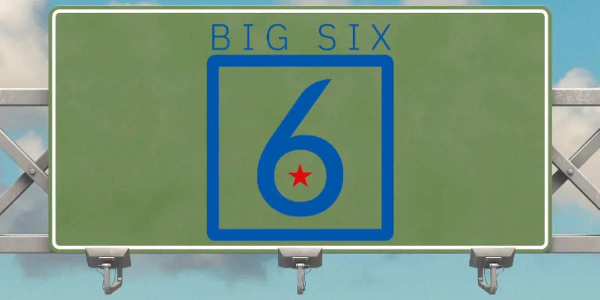 Big 6 project continues construction with more lane closures