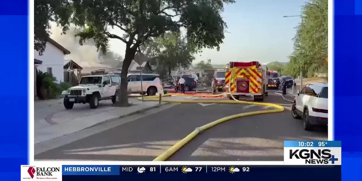 House fire destroys home on Century Drive West, two treated for smoke inhalation