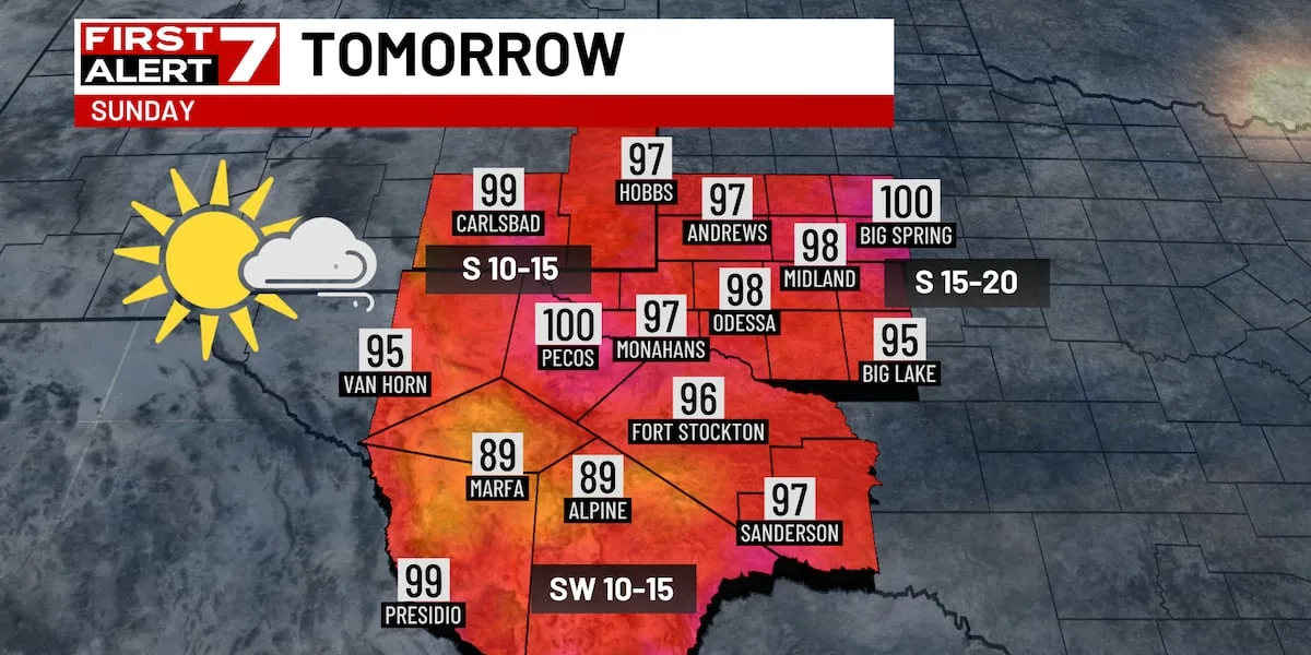 FIRST ALERT 7 Forecast for Sunday, August 16th, 2026