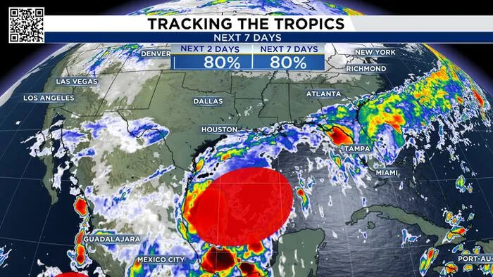 Gulf system likely becoming Isaias soon, Houston impacts will be minimal