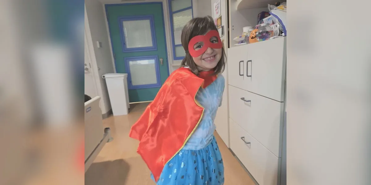 7-year-old diagnosed with leukemia recovering after bone marrow transplant from sister