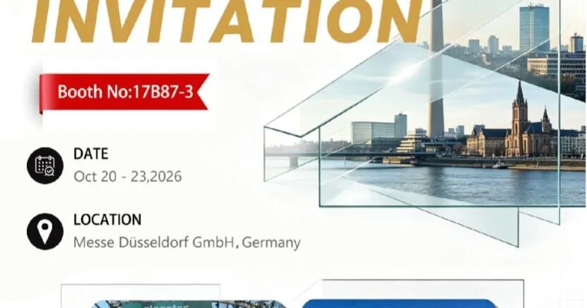 Eworld Machine to Showcase Innovative Glass Processing Technologies at GLASSTEC 2026 in Germany