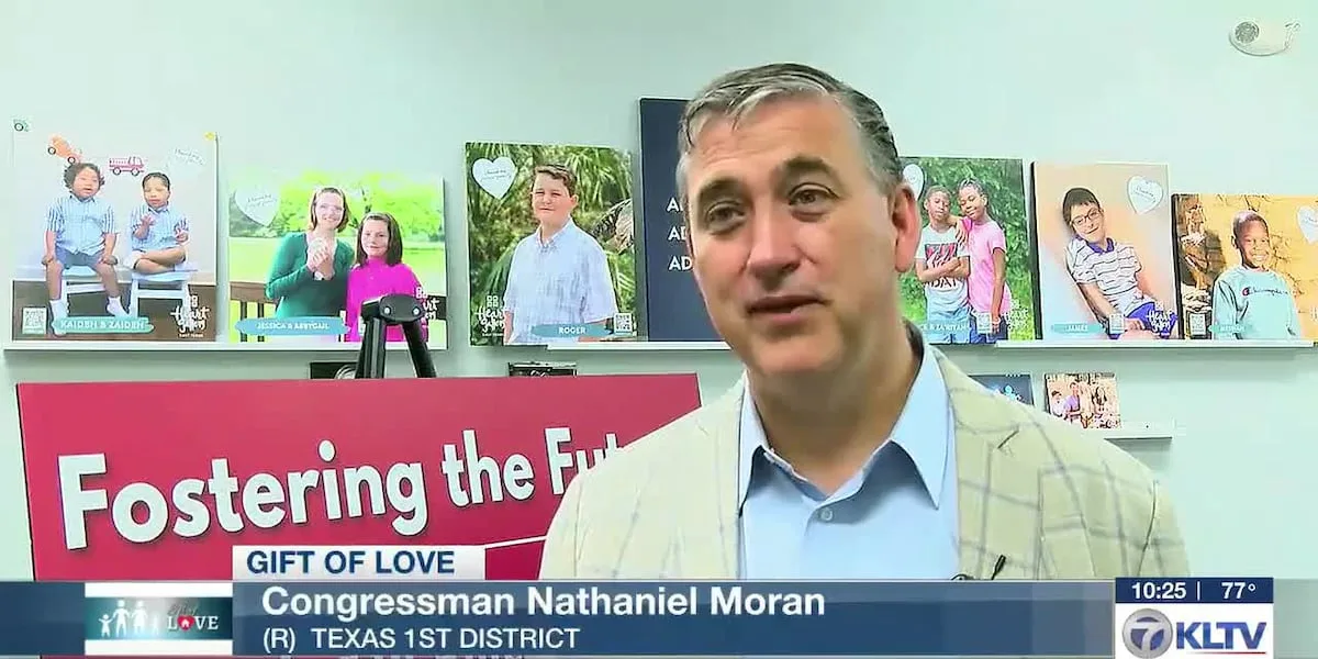 Rep. Nathaniel Moran holds East Texas roundtable on bill to support foster youth