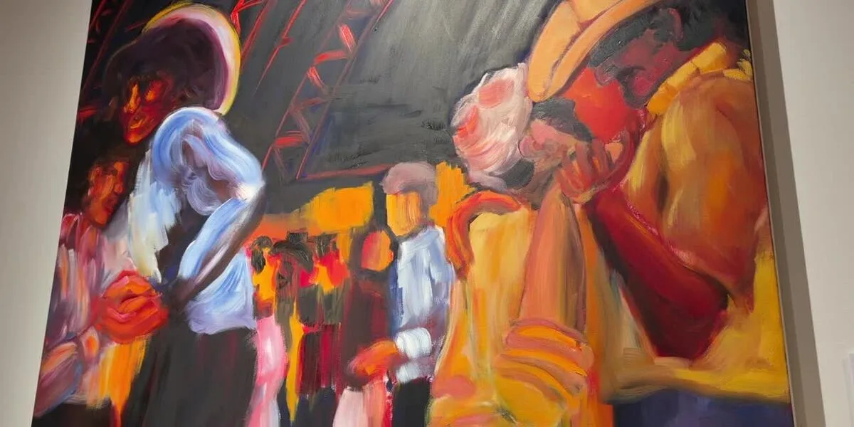 Texas dance hall paintings on view in Longview