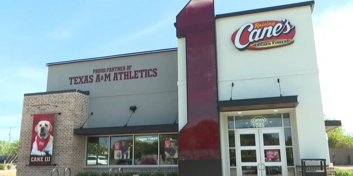 Raising Cane's reopens after weeks of remodeling