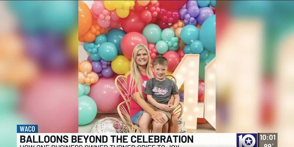 Waco balloon artist turns grief into purpose after father's murder