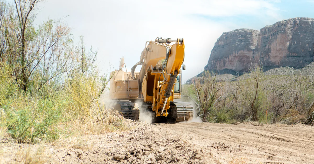 Opposition to Trump administration's border construction in Big Bend National Park grows in Texas