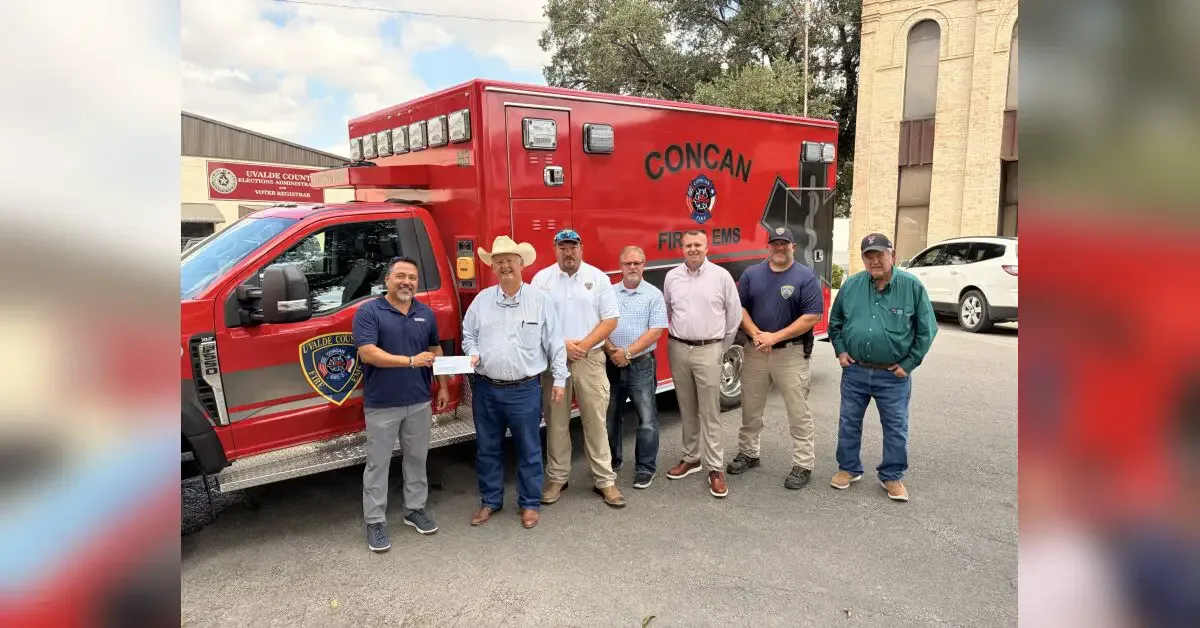 Concan Fire & EMS gets new ambulance