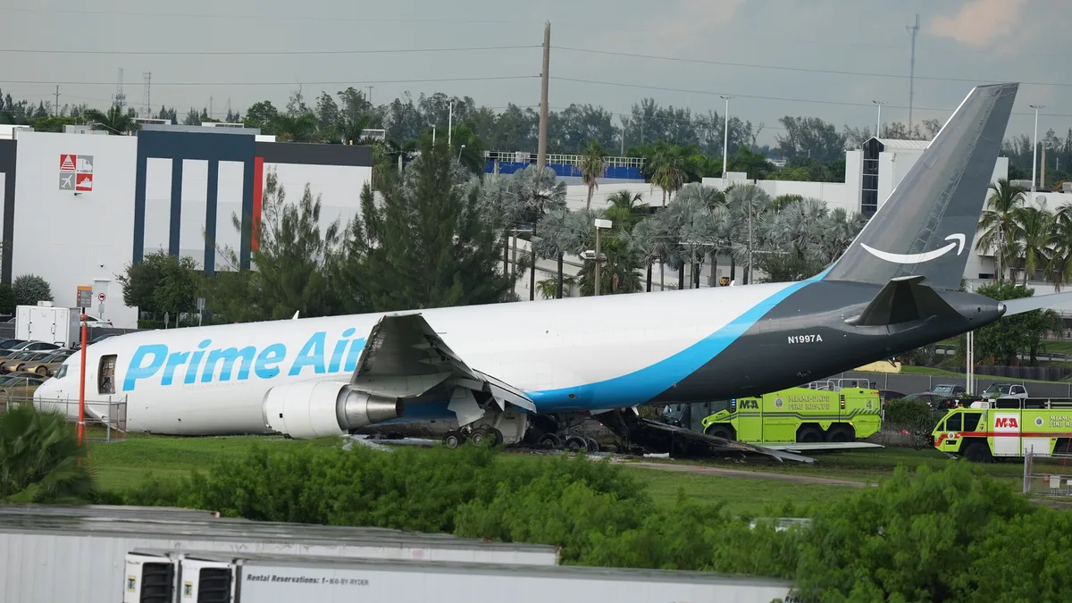 Investigators hunt for what went wrong after Amazon cargo plane crash in Miami kills at least 5
