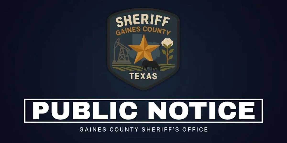 Gaines County Sheriff's Office phone number used in scam calls