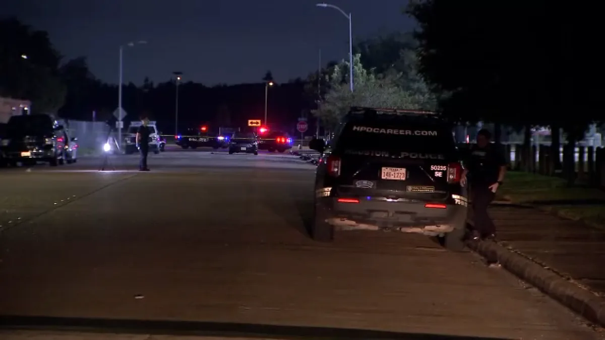 Man shot, found dead in flipped car in Cloverland Park in Houston's south side, HPD says