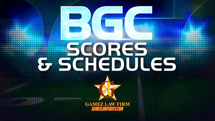 BGC Scores and Schedule: Week 5, 2026