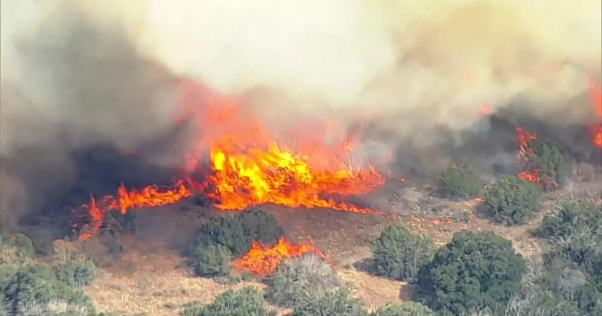 Why is the massive North Texas wildfire called the Ross Fire? How wildfires get their names