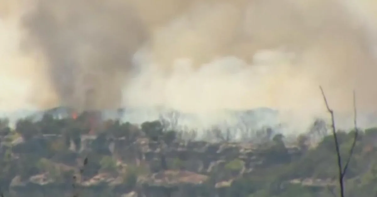 Ross Fire continues to burn