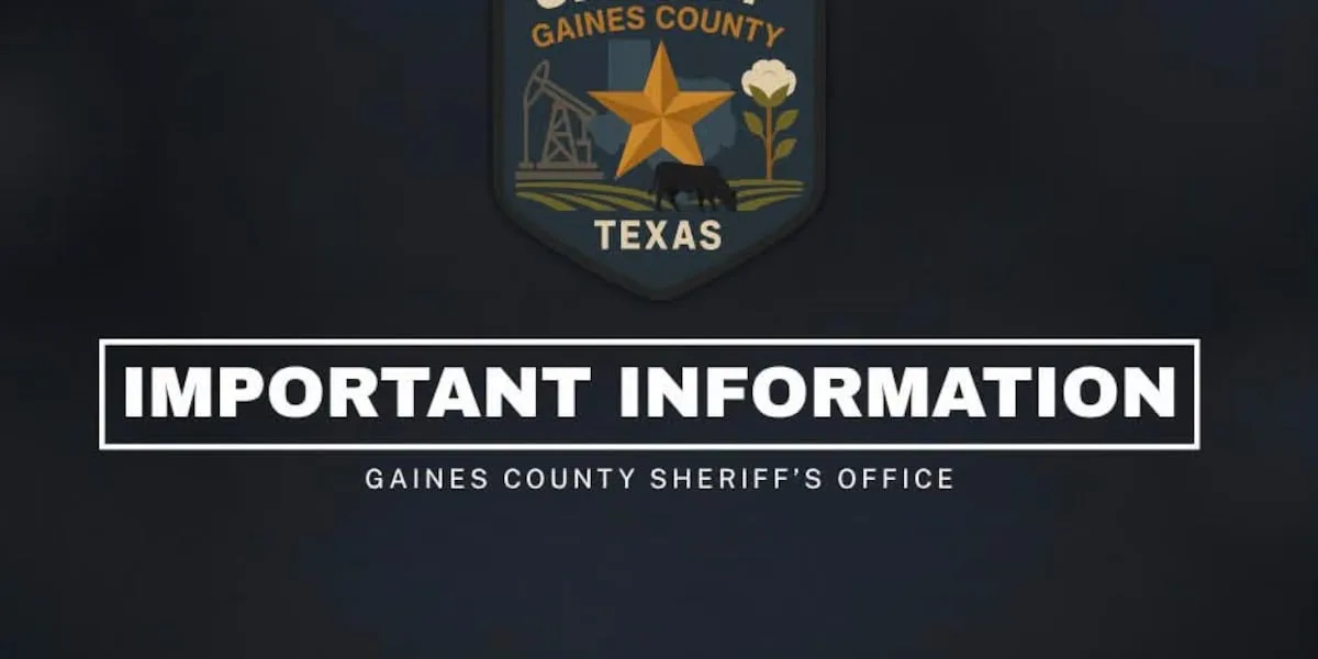 Gaines County hosting first responder emergency training exercise