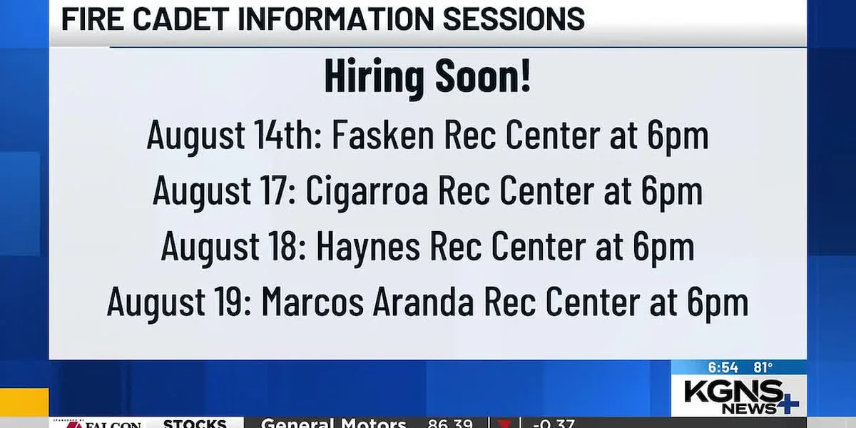 LFD to host informational sessions for prospective firefighters
