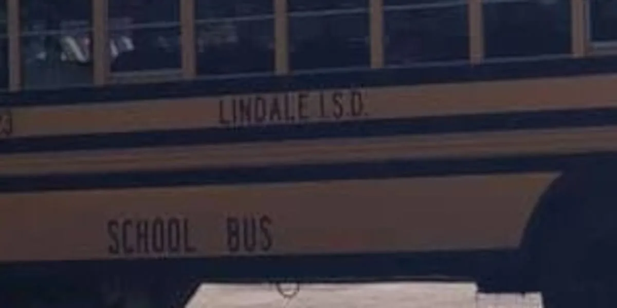 No injuries reported after vehicle hits Lindale ISD school bus