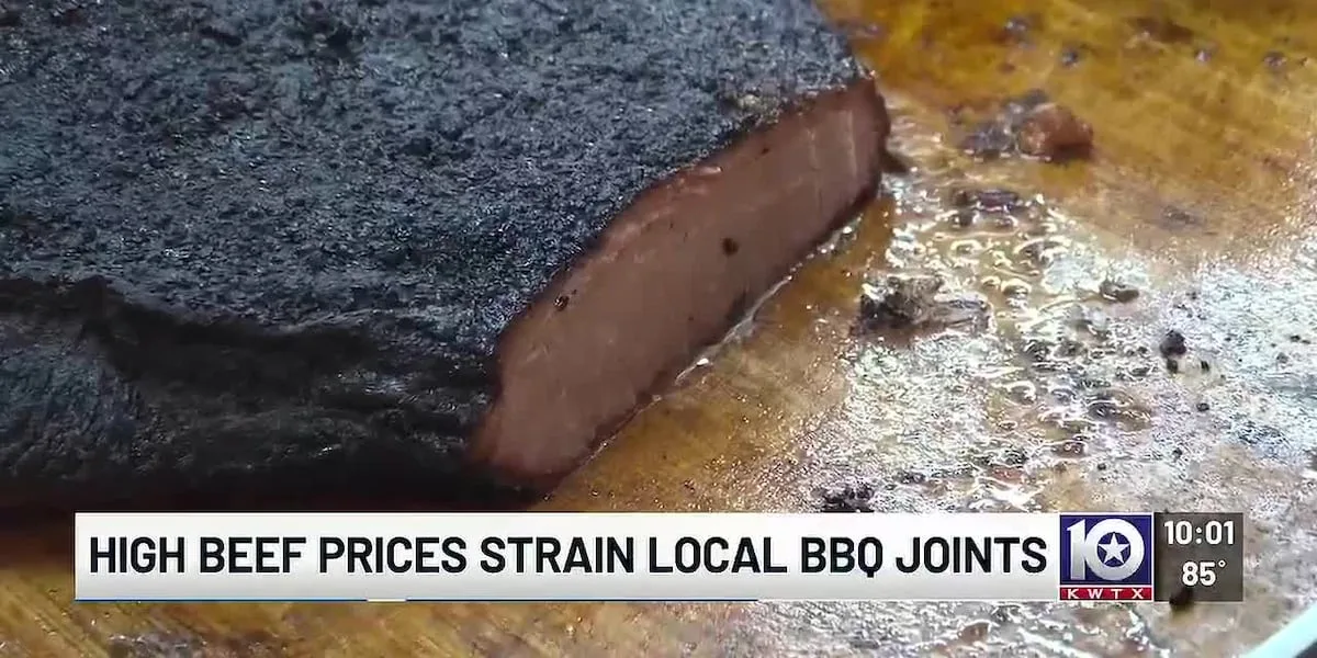 Rising beef prices squeeze Central Texas barbecue joints, but brisket stays on the menu
