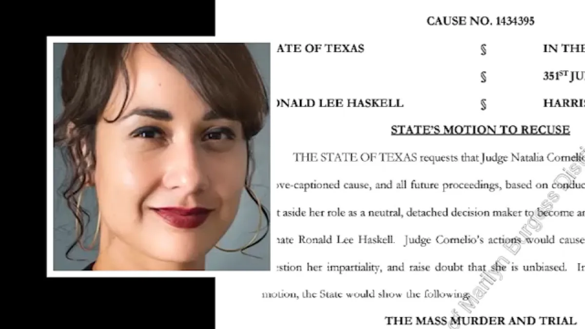 Special panel upholds reprimand of Harris County District Judge Natalia Cornelio