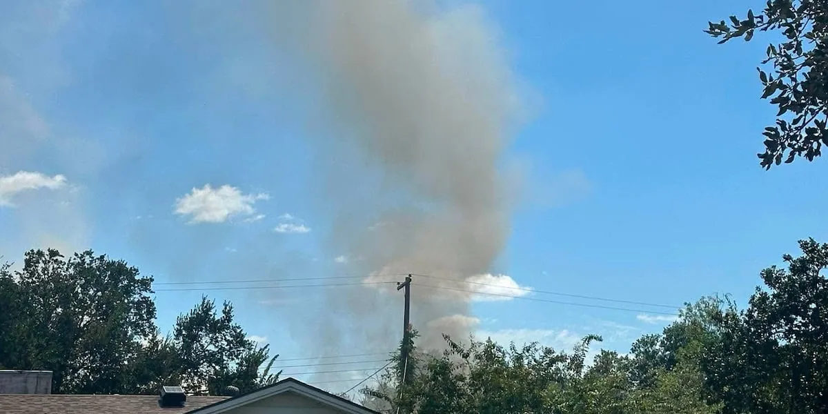 Attic fire damages Bryan home, smoke seen in surrounding neighborhoods