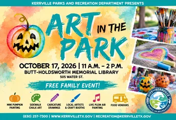Art in the Park Set for October 17 at the Butt-Holdsworth Memorial Library