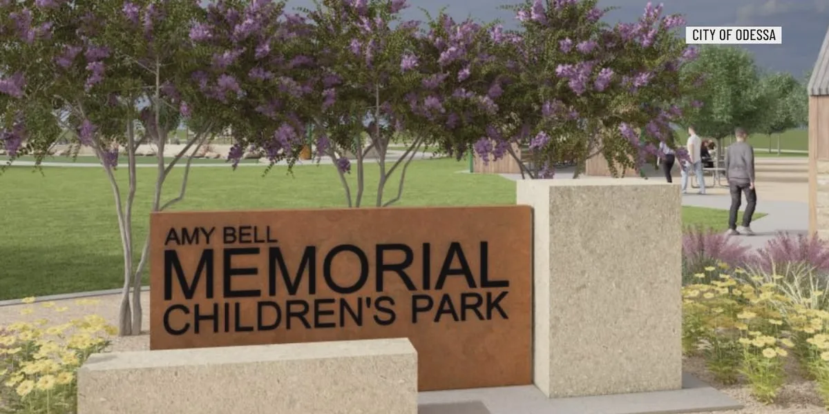 New $3.6M children's park coming to Odessa Sports Complex in honor of Amy Bell