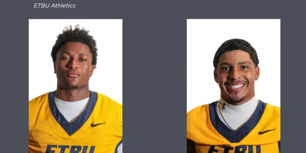 Tyler High's Moore, Elysian Fields' Kennedy score 1st college TDs in ETBU win