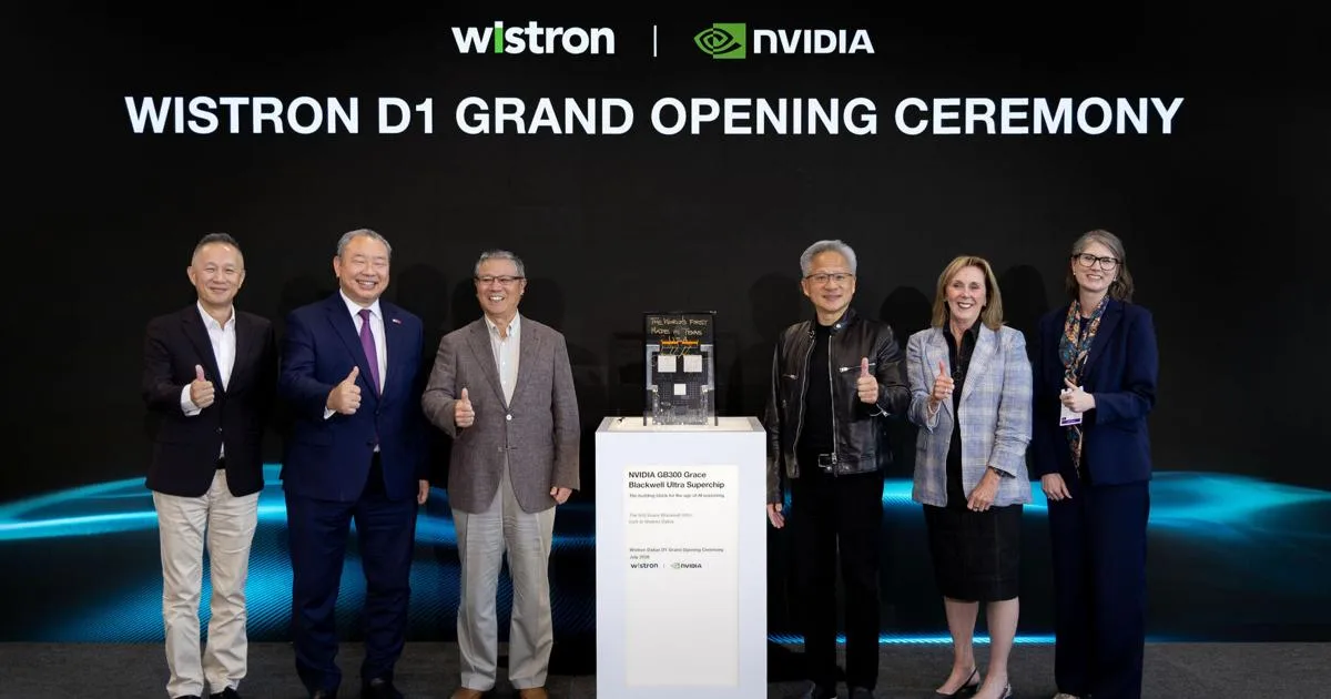 Wistron Celebrates Grand Opening of First U.S. Smart Factory Marking Milestone in Global Smart Manufacturing Strategy