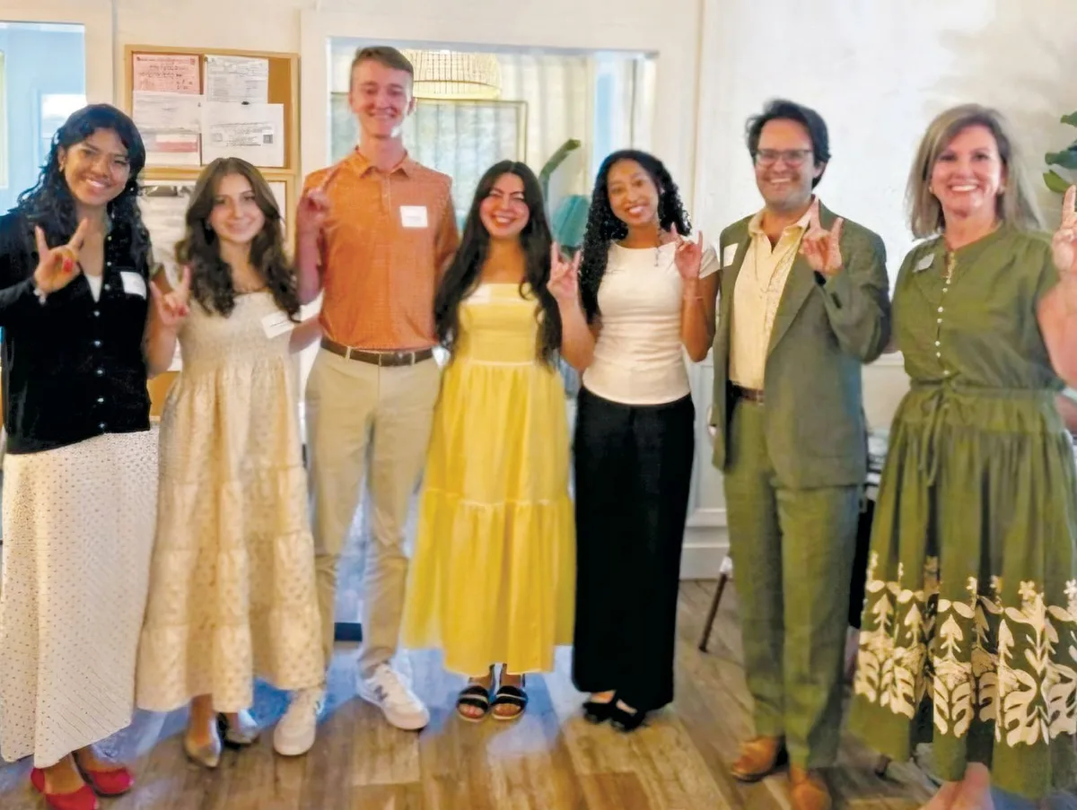 'Home To Texas' business interns celebrated