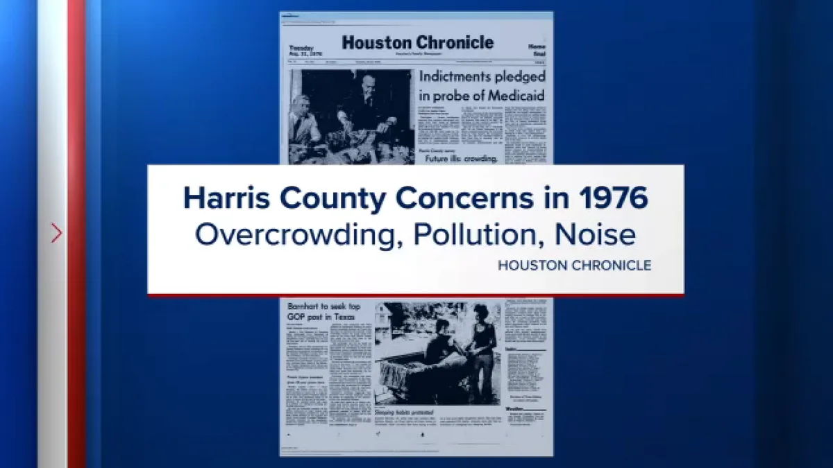 What's old is new again? Revisiting 1976 survey on Harris County concerns