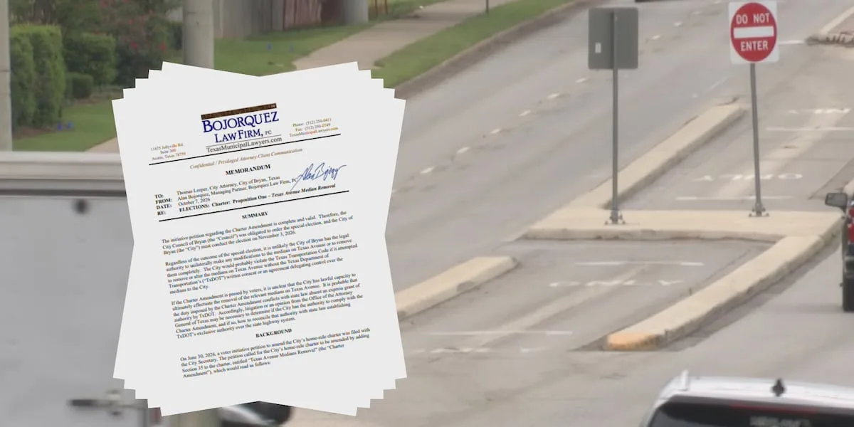 Bryan releases confidential legal opinion, warns median vote does not guarantee removal