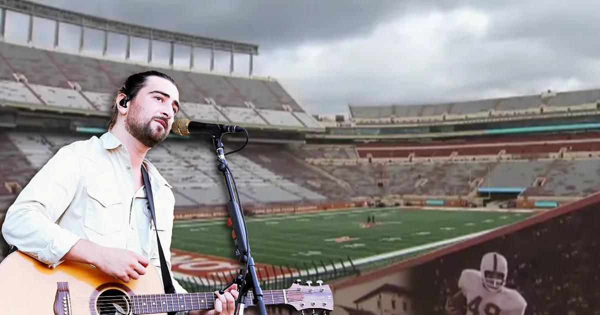 Noah Kahan's Austin stop first major concert for DKR Memorial Stadium in decades