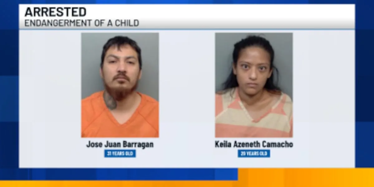 Laredo parents arrested after child tests positive for narcotics