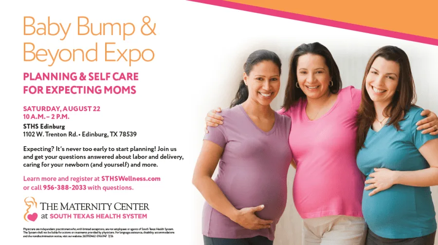 STHS invites expecting mothers to free Baby Bump & Beyond Expo
