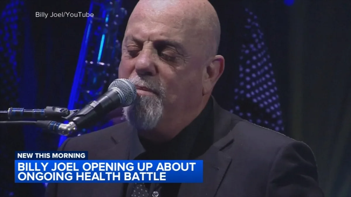 Billy Joel says he can't drive, perform in new health update