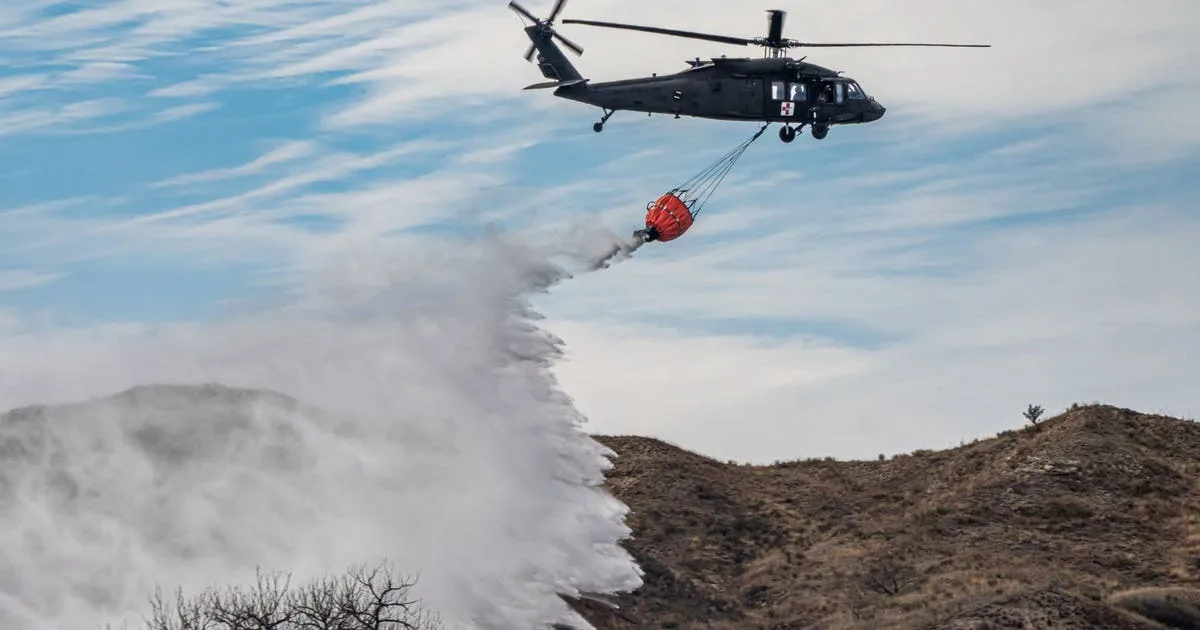 State officials deploy helicopters and firefighters as Texas enters peak wildfire season