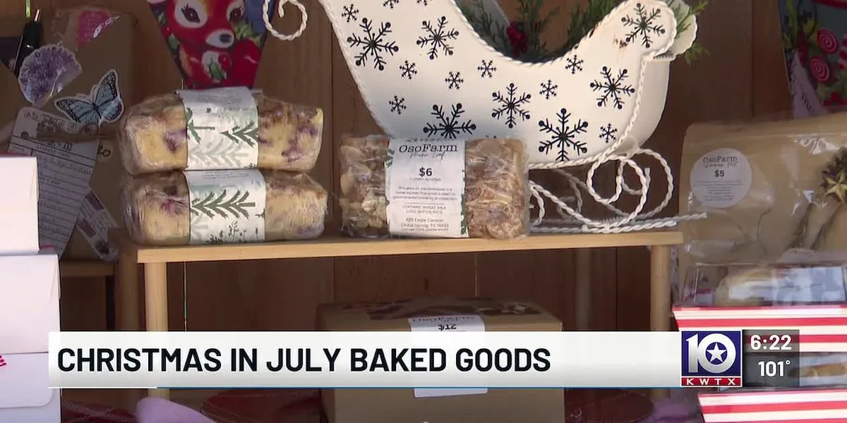 China Spring farm stand offers Christmas-themed baked goods through July