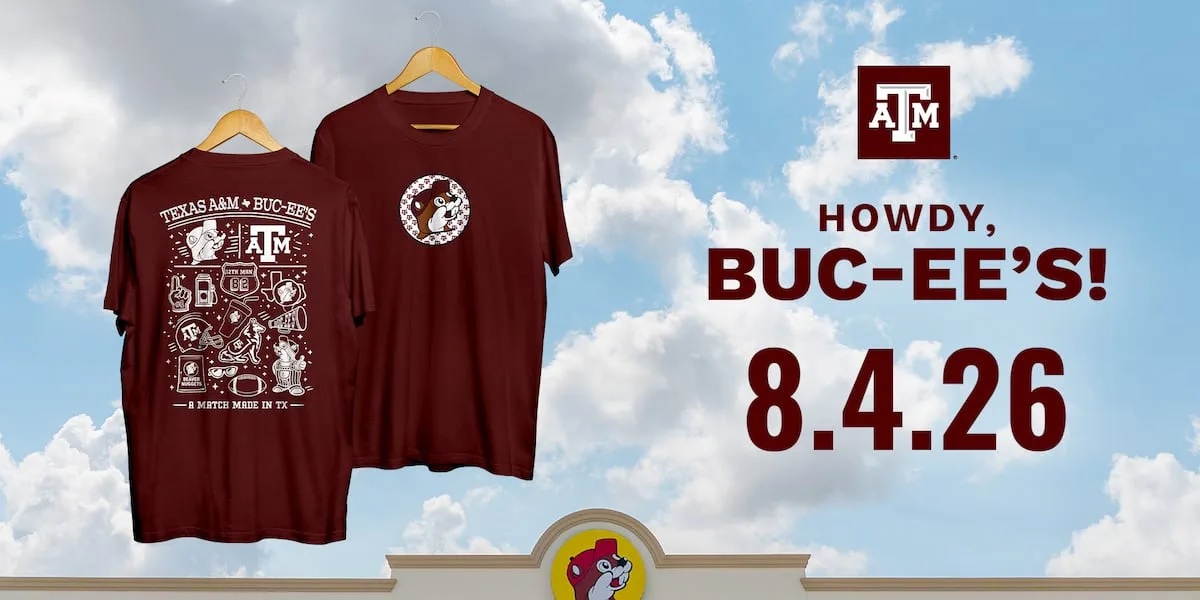 Aggie pride meets Beaver fever: Texas A&M and Buc-ee's launch first co-branded merchandise