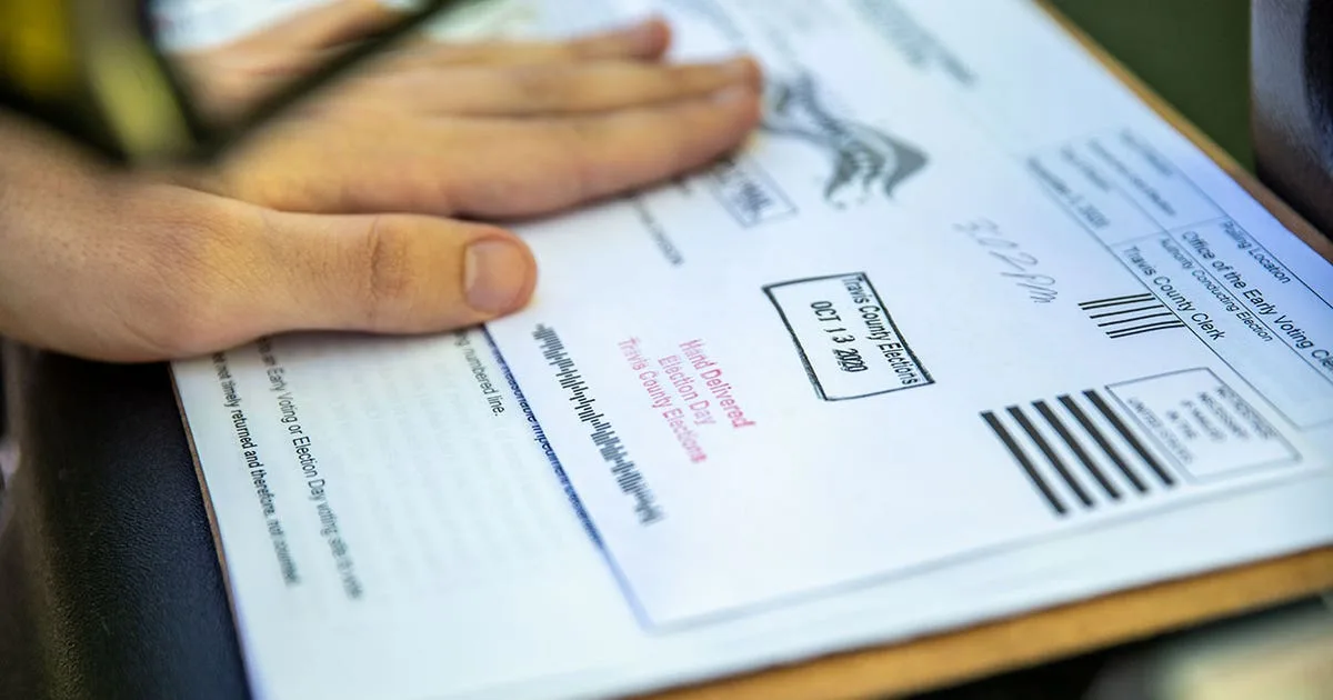 Court lifts block on Texas mail-in ballot ID requirements