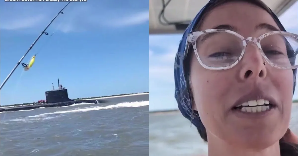 Video: Solo sailor avoids near-collision with U.S. Navy submarine in Florida