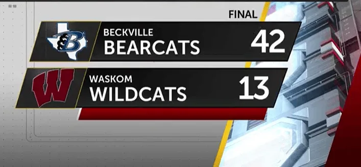 Beckville earns first district win of the season against Waskom