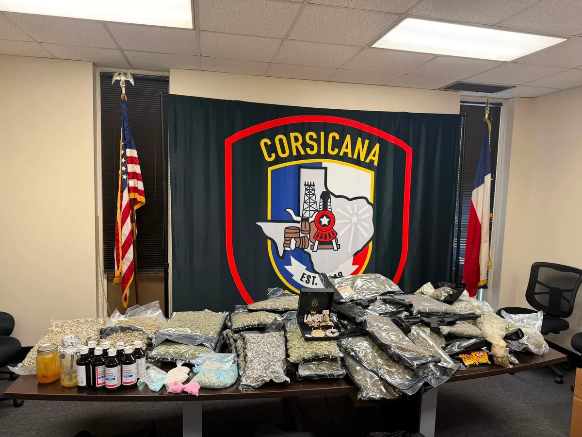 Over 65 pounds of marijuana recovered during Waxahachie drug bust