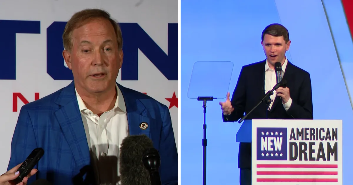 Senate candidates Ken Paxton and James Talarico propose different plans to help Texans with affordability