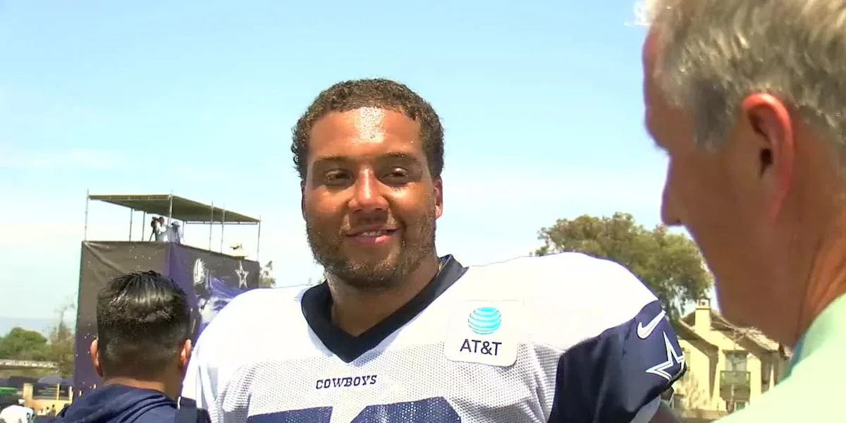 'Compete every day': Cowboys' Terence Steele working on physicality on the offensive line