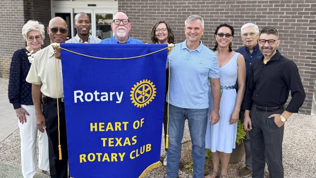 Heart of Texas Rotary Club now in business, meeting twice a month