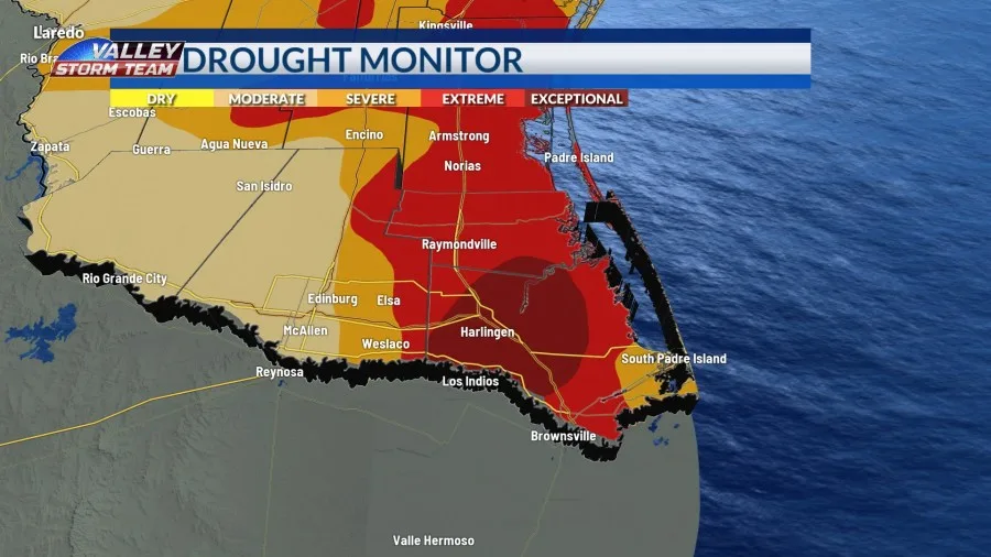 Rain chances unlikely to bring meaningful relief as drought worsens