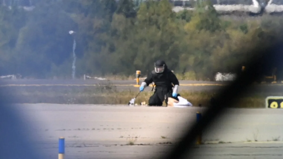 Germany blames Russia for last month's attempted drone attack at airport